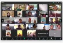 Webinar Keragaman Geologi yang dilaksanakan Institut Mosintuwu pada hari Rabu 18 Juni 2025 mengajak pelajar SD hingga SMA/SMK di sekitar Danau Poso untuk mengenali keragaman geologi di desanya. (foto :dok. institut mosintuwu)